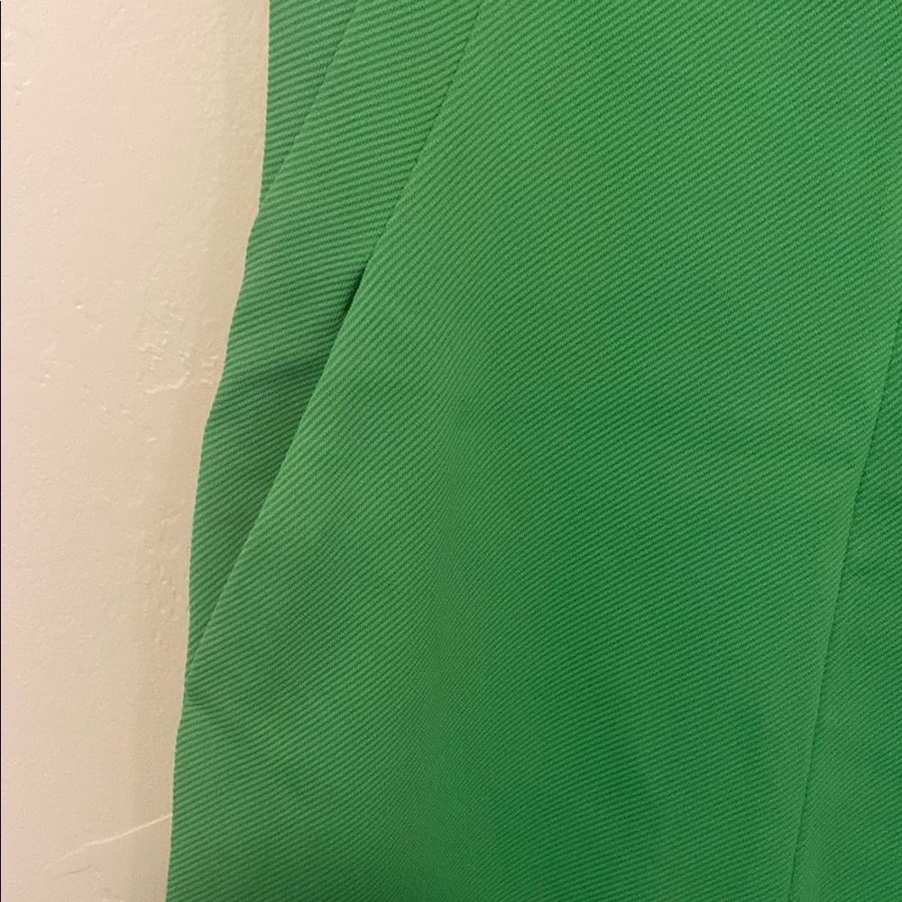 Diane Von Furstenberg Green Sheath Sleeveless Dress Woman 8 - Picture 5 of 7